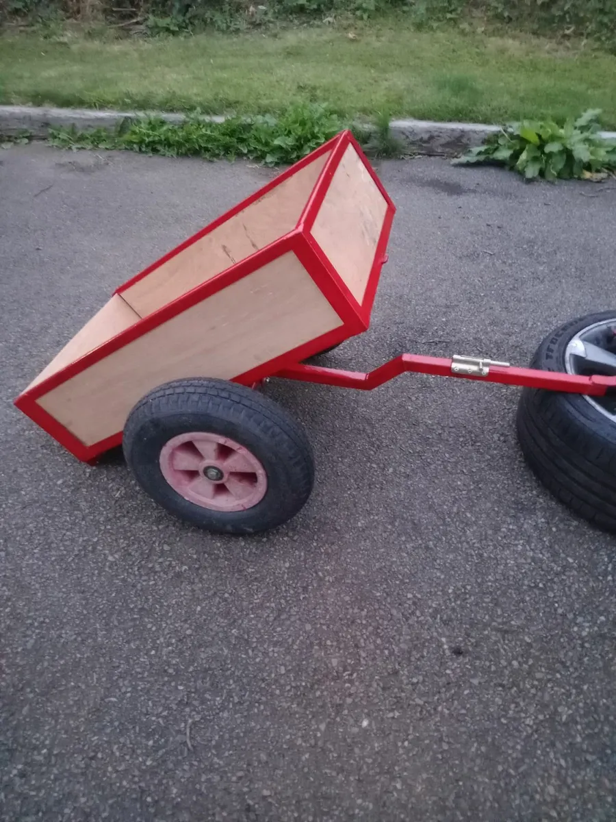 Tipping Go Cart Trailer - Image 3