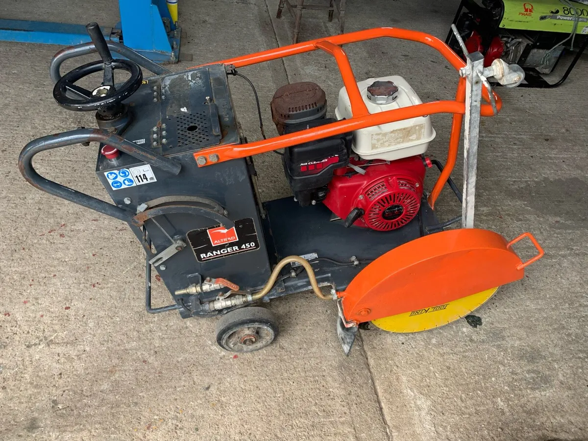 Altrad ranger 450 road saw floor saw