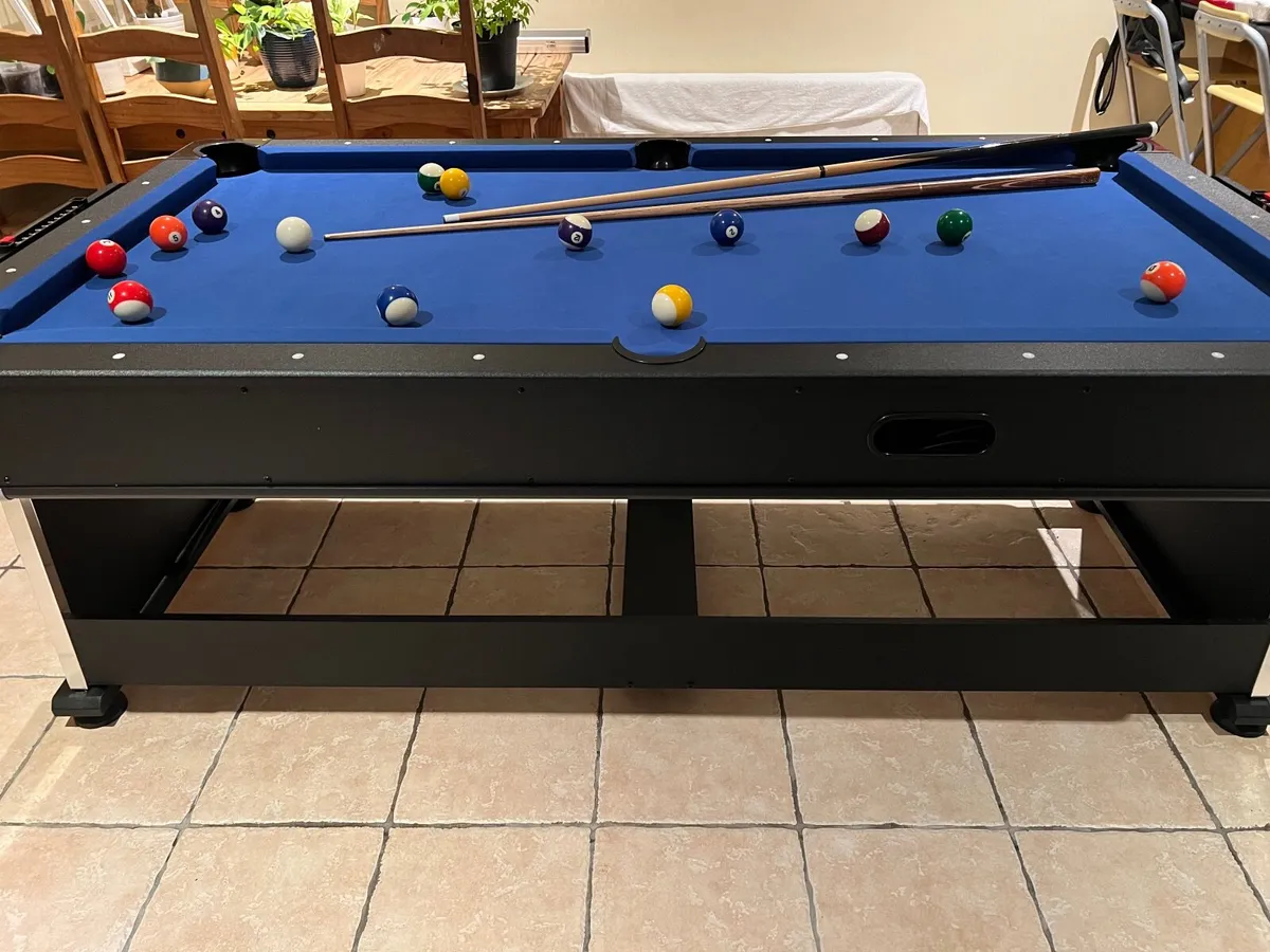 Air hockey, Ping Pong and Pool Table - Image 1