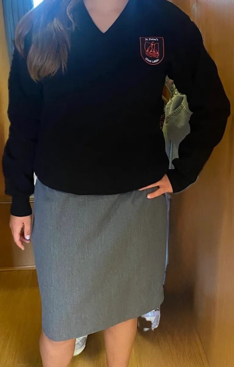 St Peter’s Secondary School Uniform Skirt, size 32 - Image 1