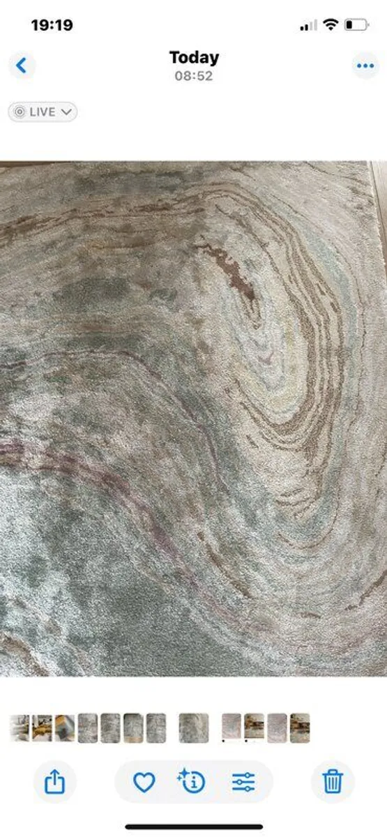 Rug Katherine Carnaby Tuscany Abalone Marble - Image 2