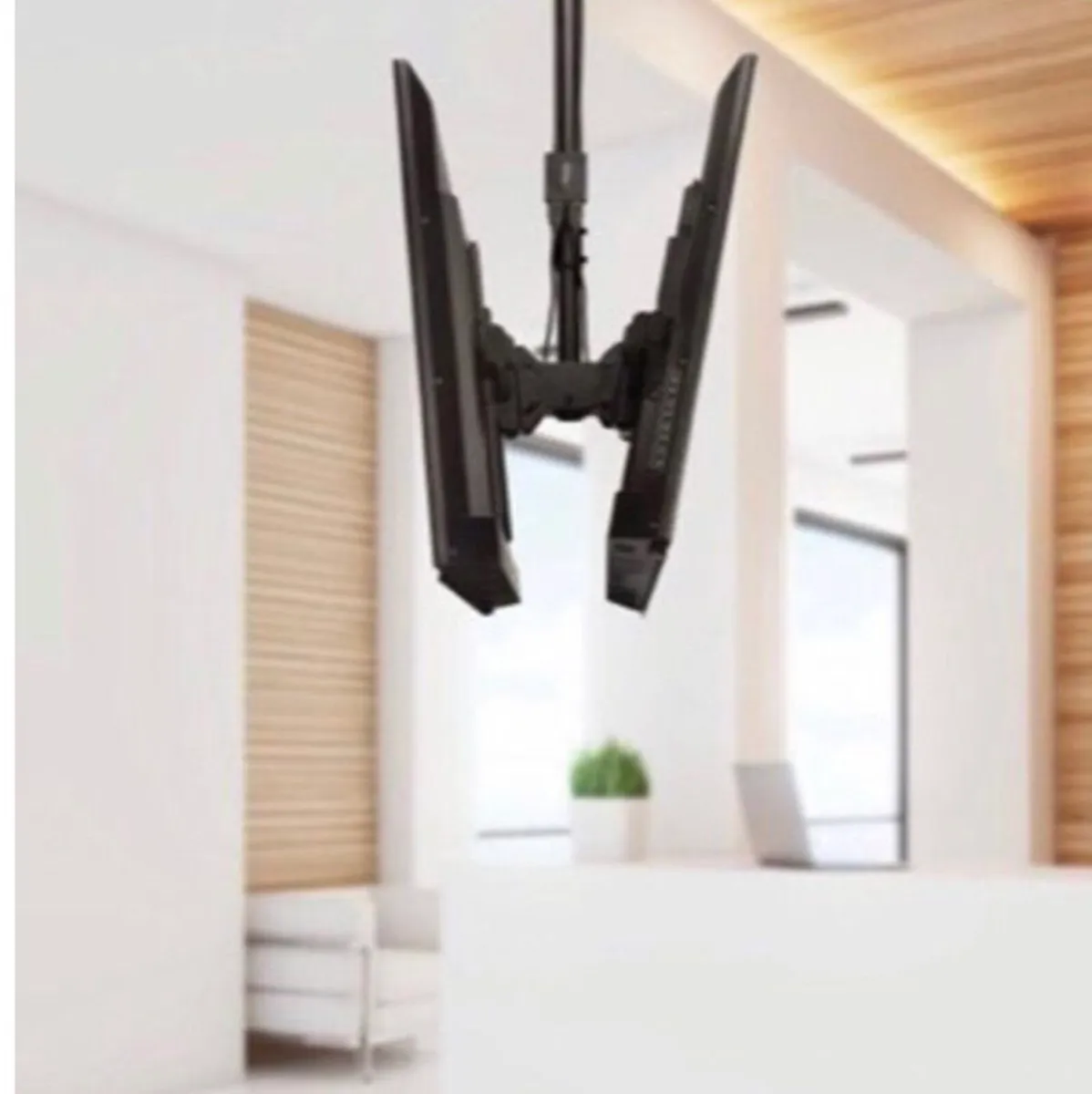 Dual TV/monitor Ceiling Mount - Image 1