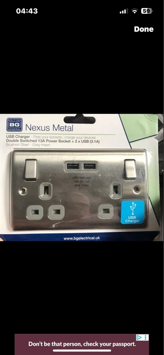 Usb wall sockets light and dimmer switches - Image 2