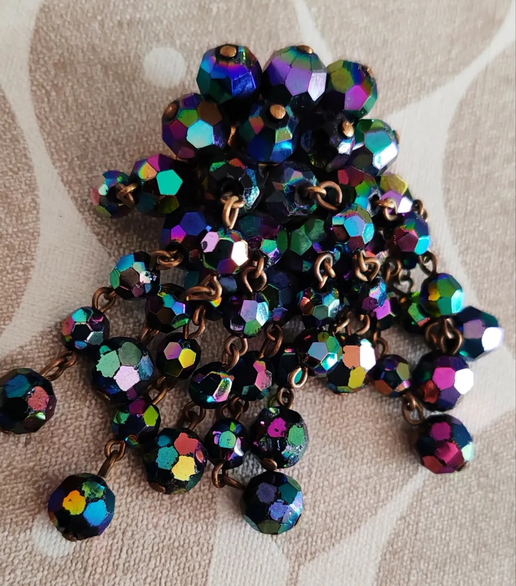 Vintage droplet brooch - Image 1