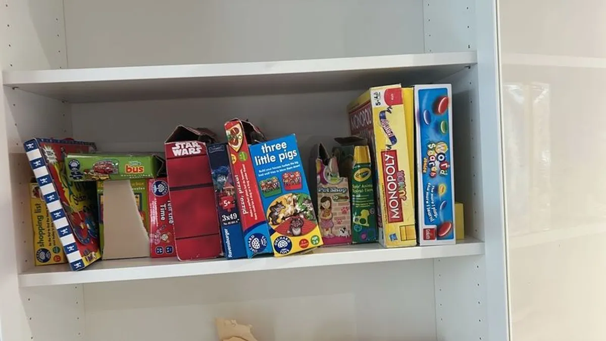 Kids board games and puzzle