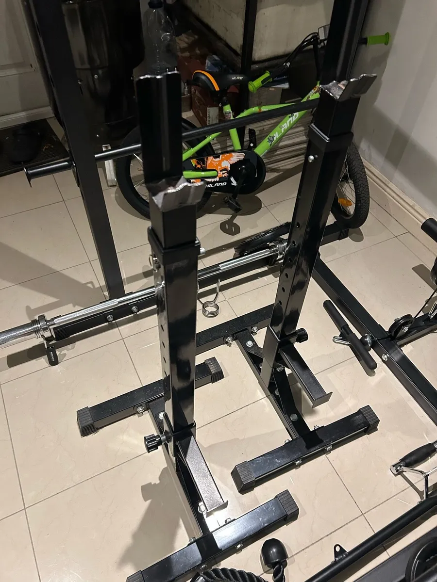 Adjustable Squat Stands - Image 1