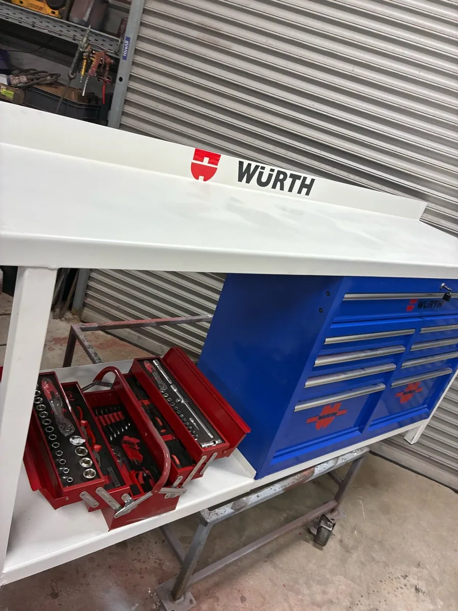 FREE TOOL BOX      Wurth styled work bench - Image 1