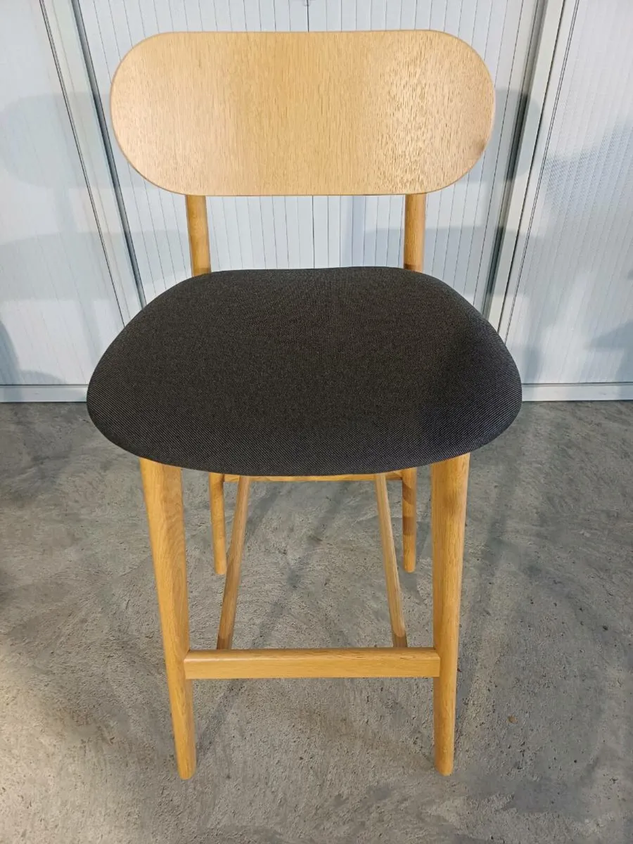 Wooden Bar Stools - Image 4