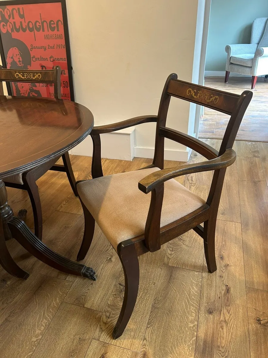 Dining table and chairs - Image 4