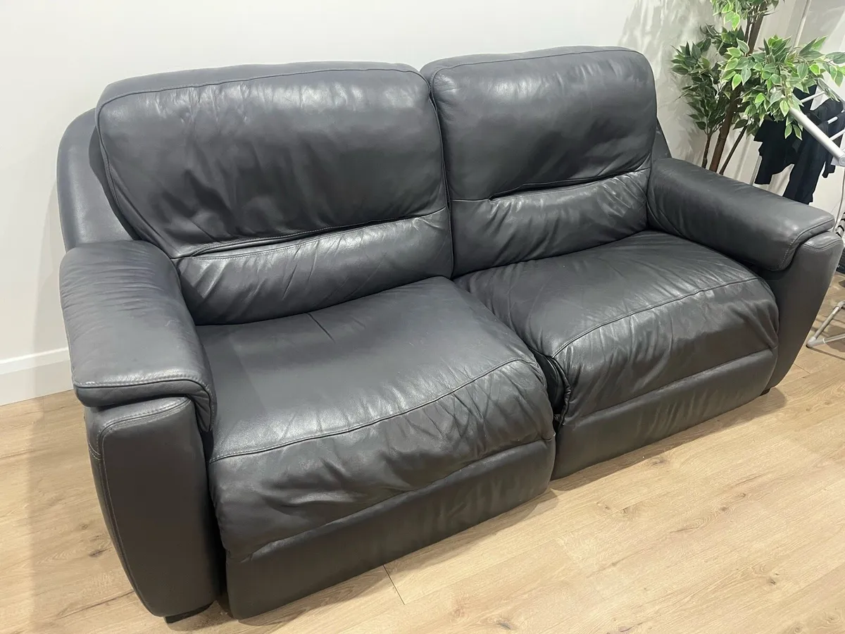 Leather Couch - Image 1