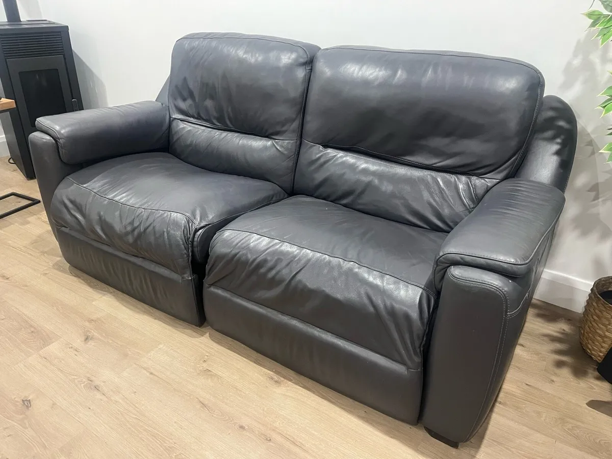 Leather Couch - Image 2