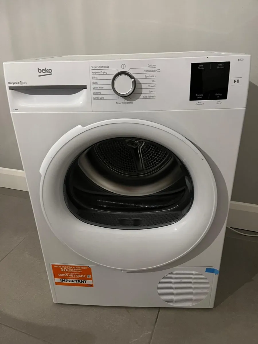 Beko 9kg condenser tumble dryer - Image 1