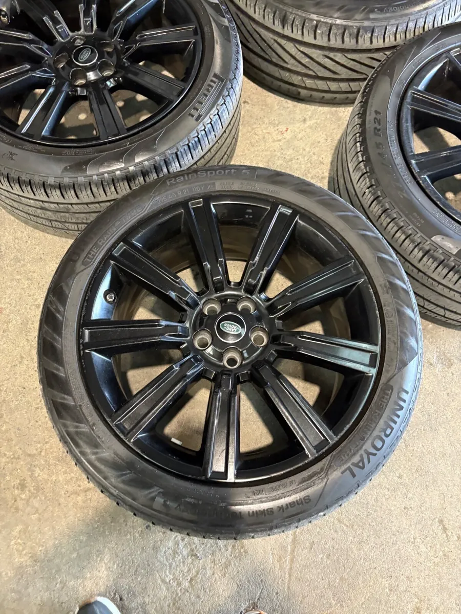 21" Black Range Rover Wheels - Image 2