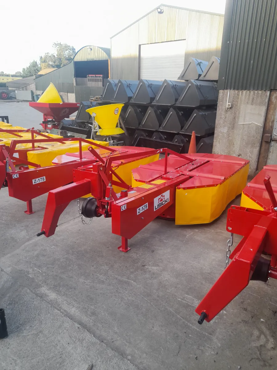 New Drum mowers, finance available - Image 2