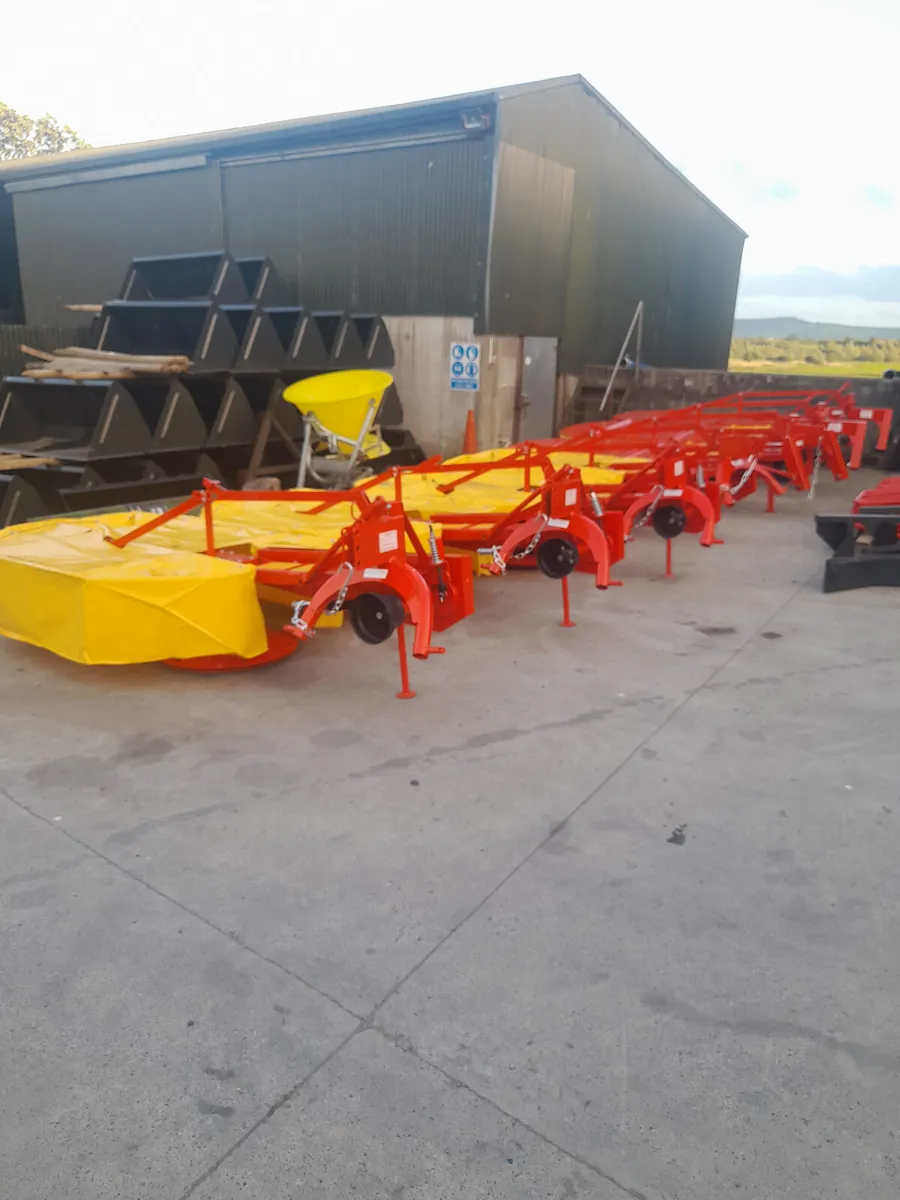 New Drum mowers, finance available - Image 4