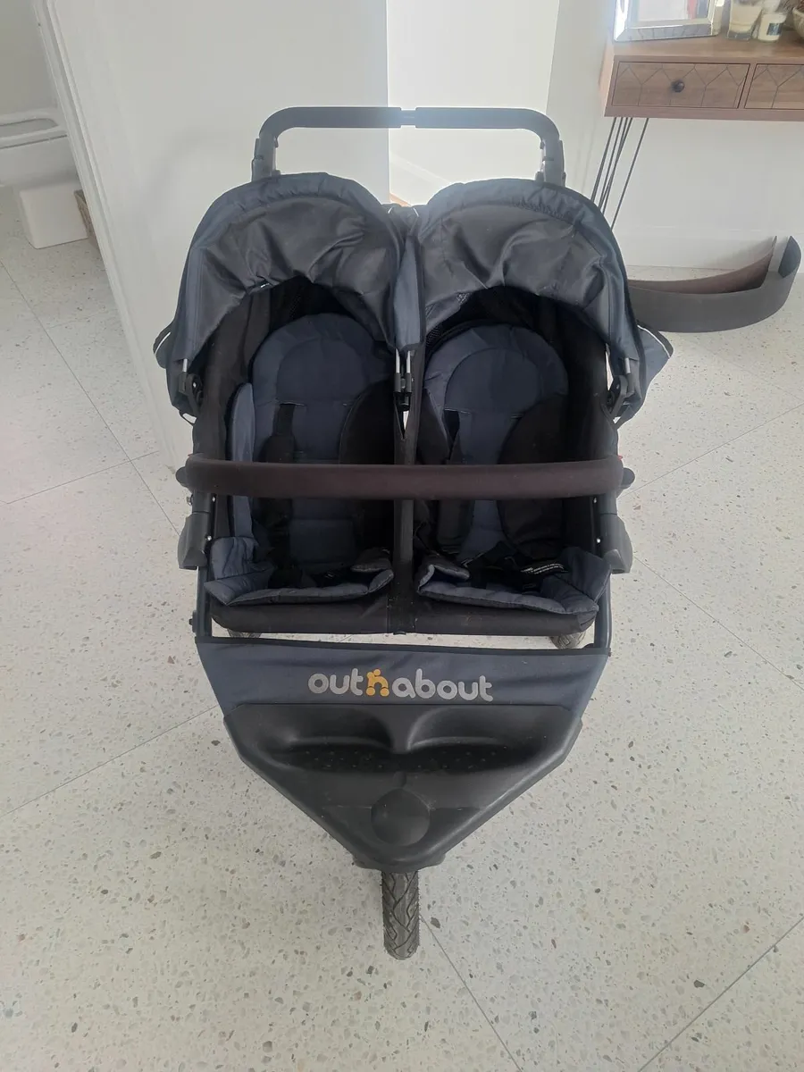 Out and About Double Buggy - Image 1
