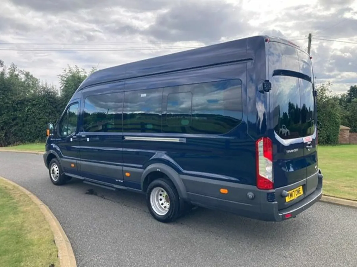 2017 FORD TRANSIT 460 L4 MINIBUS 17 SEATS - Image 3