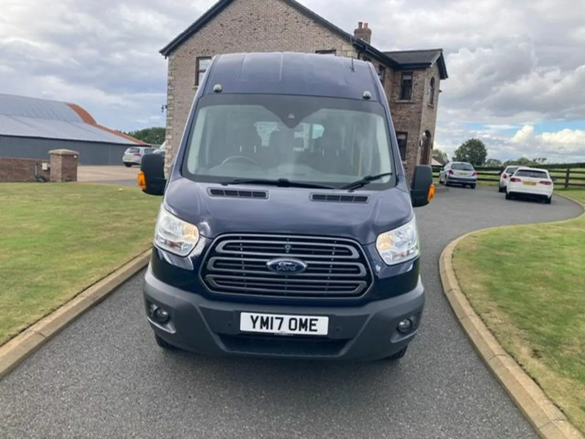 2017 FORD TRANSIT 460 L4 MINIBUS 17 SEATS - Image 4