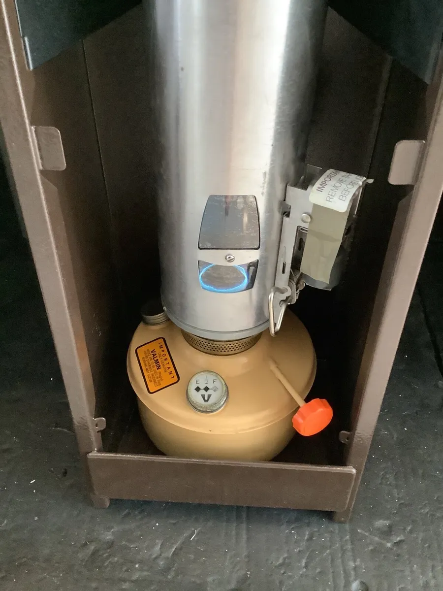 Brand new  80s.  antique paraffin heater ( UNUSED) - Image 1