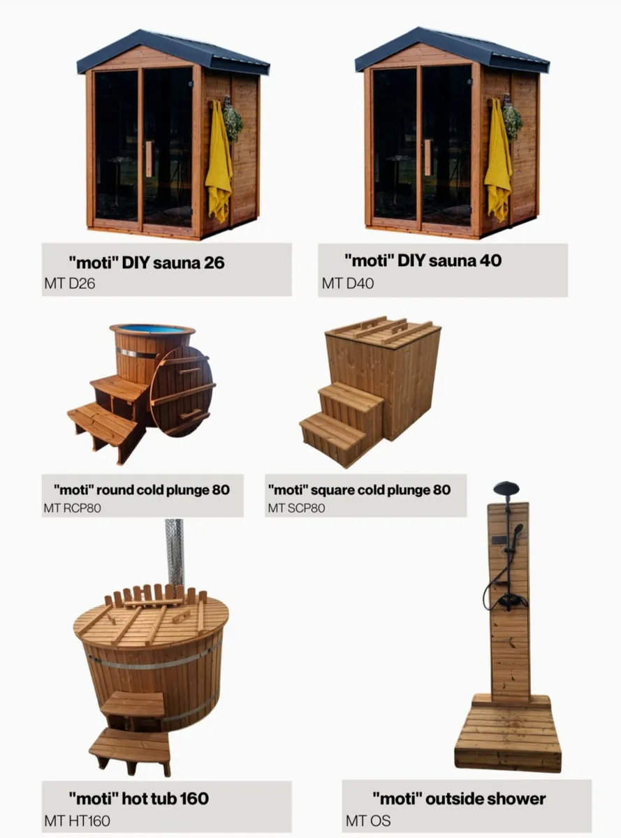 Sauna ''Moti'' Handcrafted Thermowood - Image 4