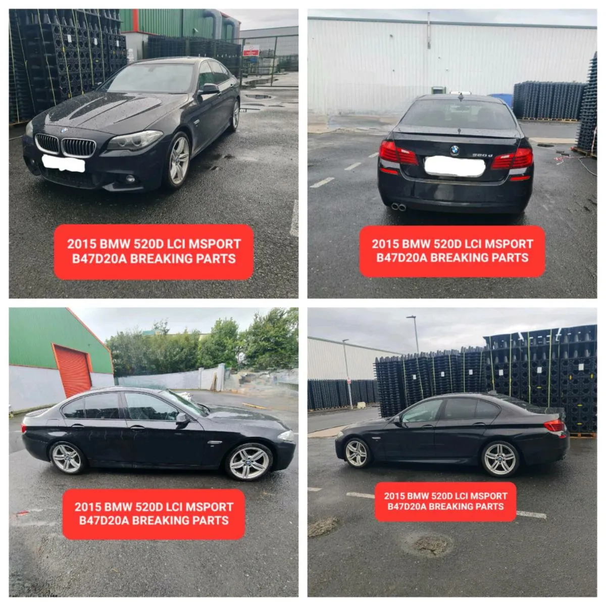 2015 BMW 520D LCI MSPORT 668 BREAKING B47D20A - Image 2