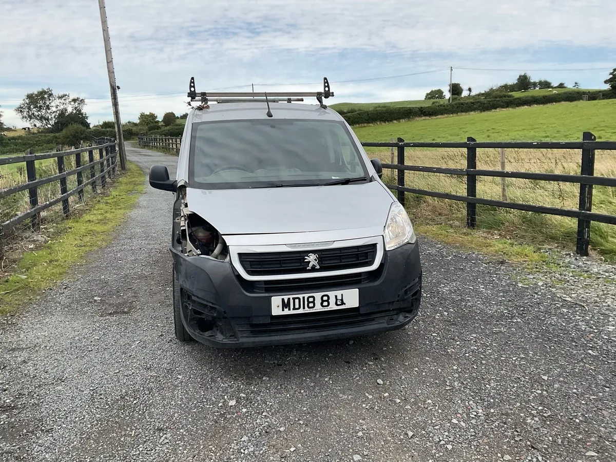 2018 Peugeot partner sliver 83k - Image 1
