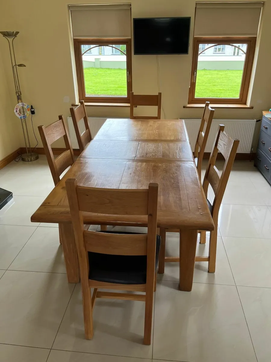 Beautiful solid wood table for sale - Image 2