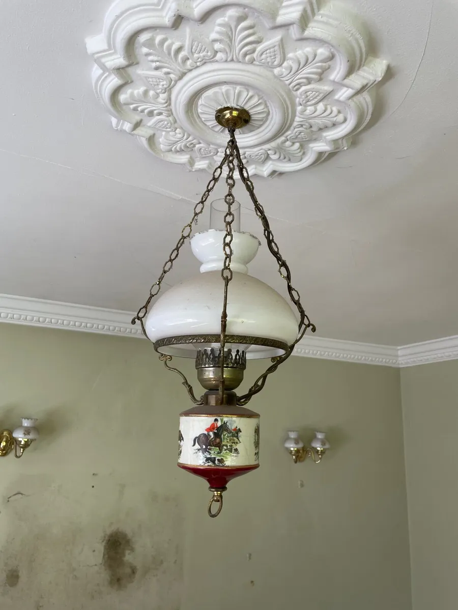 Vintage Ceiling Light. - Image 4