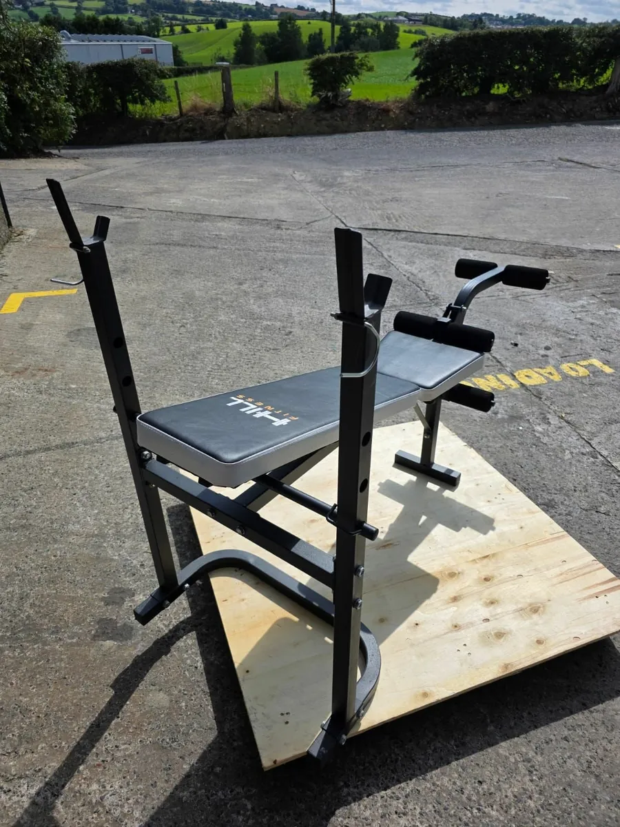 Home Weight Bench Hill Fitness Adjustable With Leg - Image 3