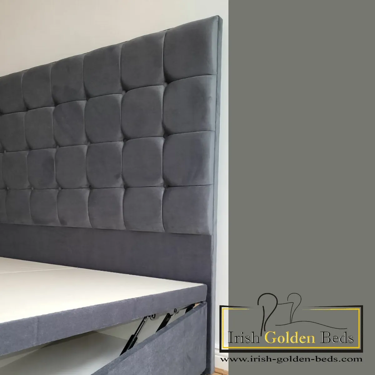 bed frame and headboard, free delivery - Image 2