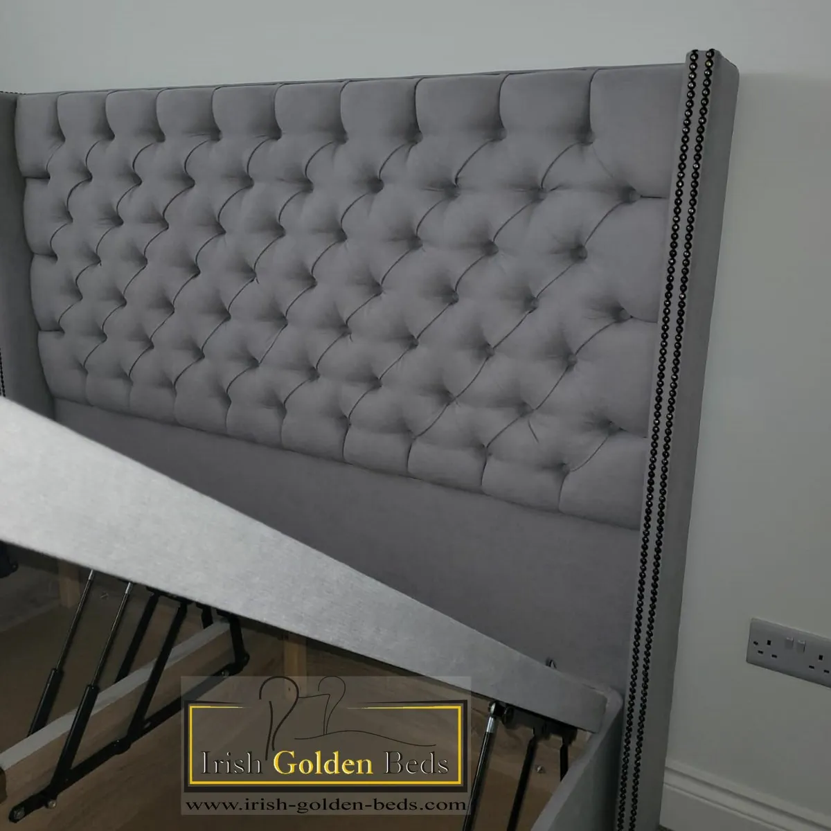 bed frame and headboard, free delivery - Image 1