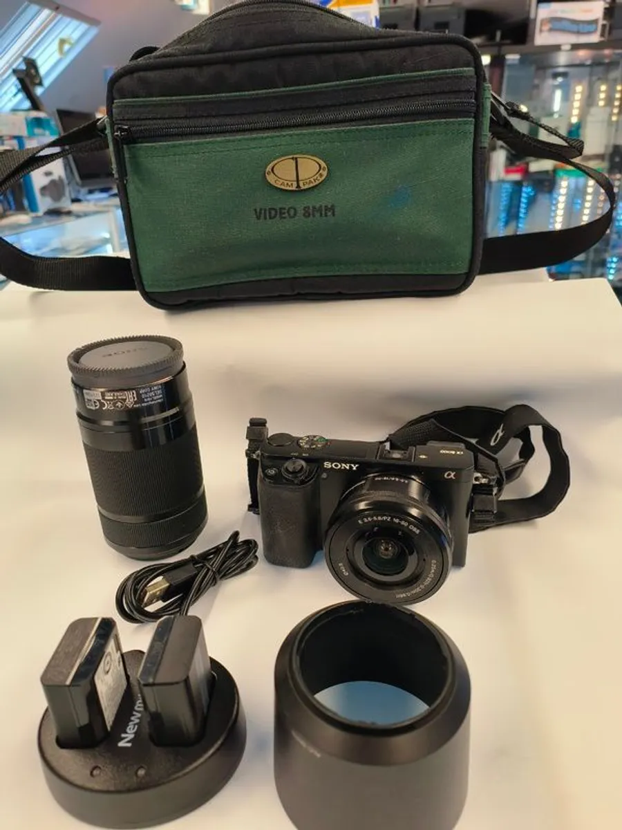 Sony Alfa a6000 Digital Mirrorless Camera with Lens - Image 2