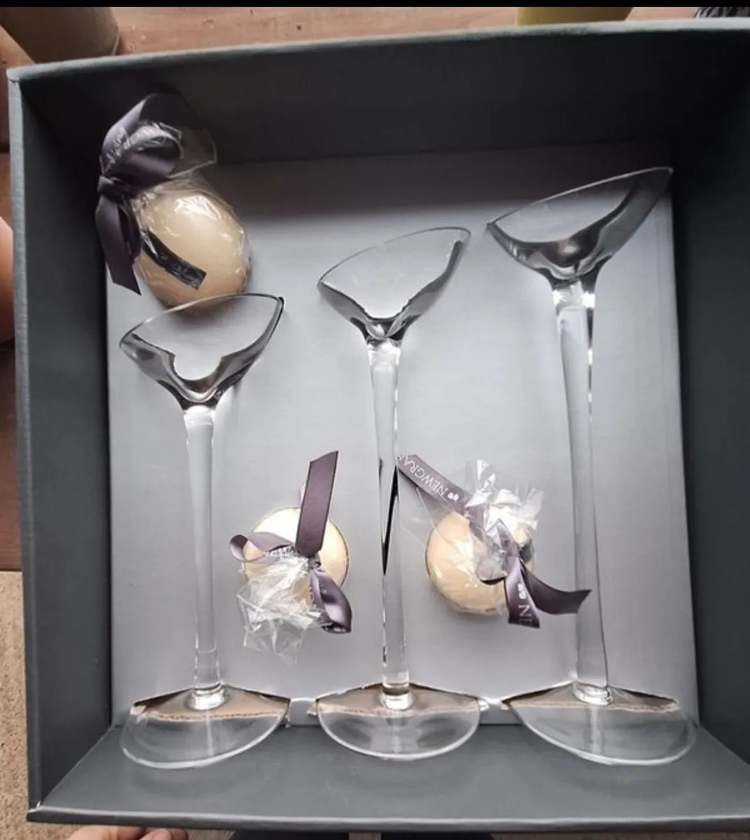 Newgrange  glass candle set - Image 1