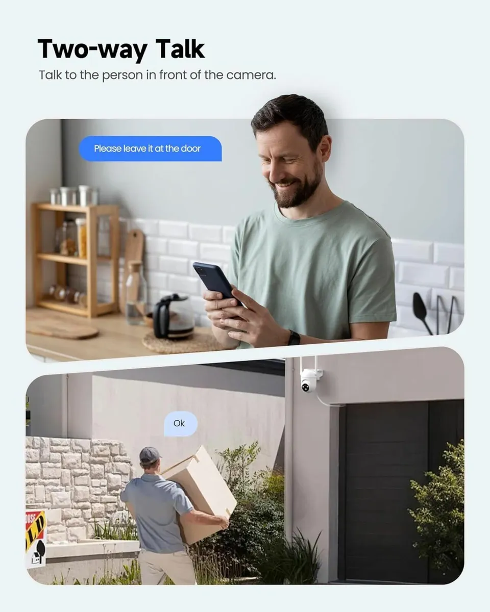 CCTV  Camera with SIM . NO WIFI NEEDED - Image 4