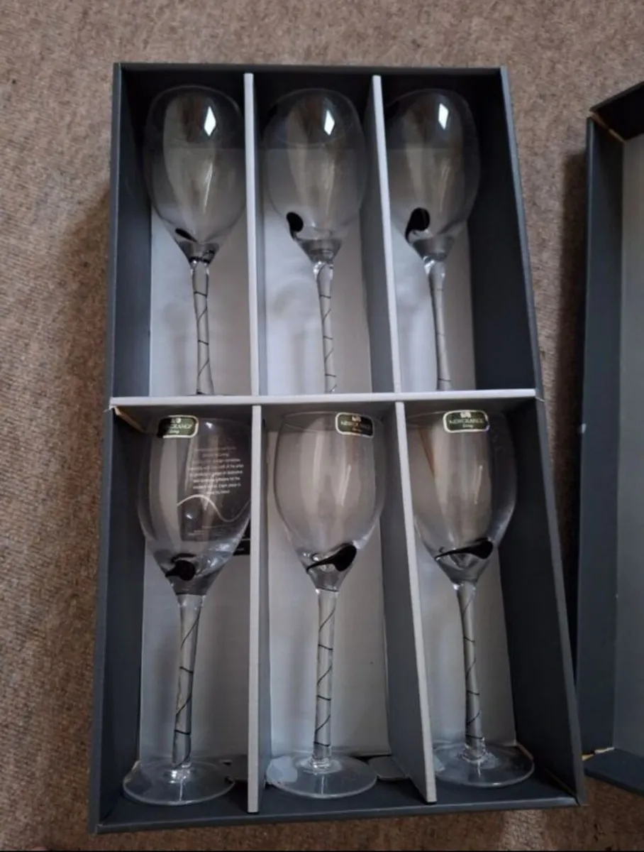 Newgrange wine glasses - Image 1
