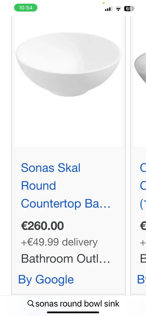 Sonas round sink - Image 1