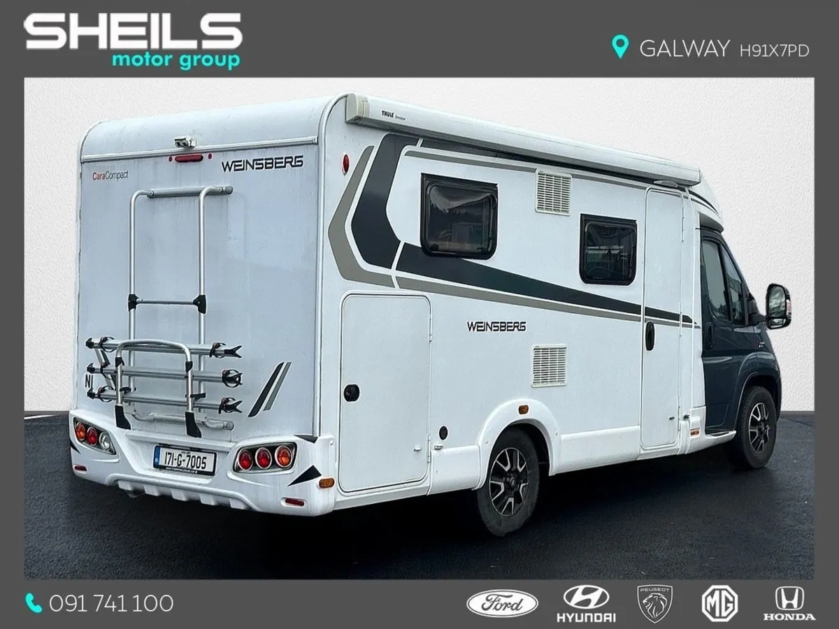 2017 Fiat Ducato WEINSBERG CARA COMPACT  €65,000 - Image 2