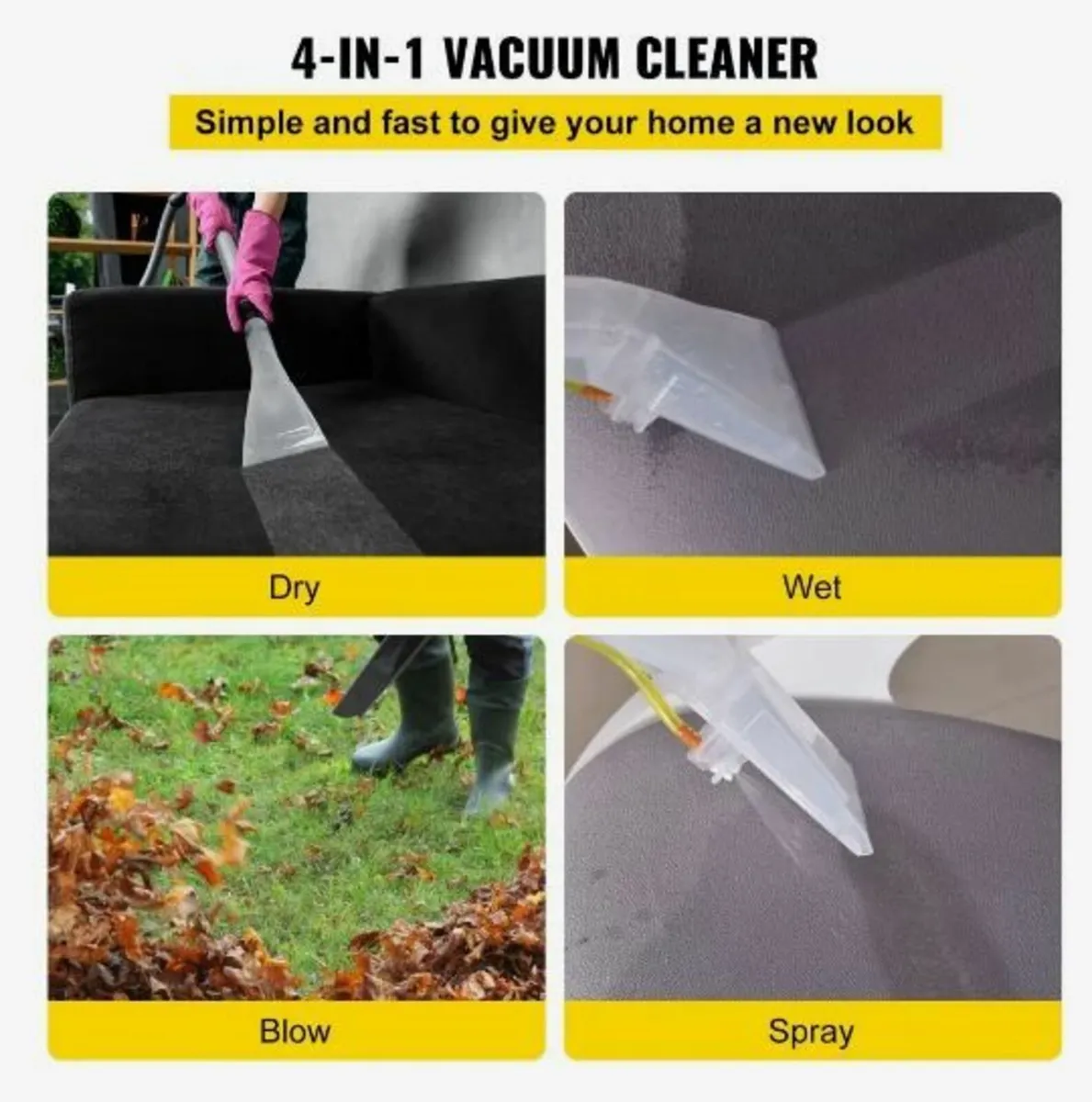 Wet Dry Vacuum Cleaner - Image 3