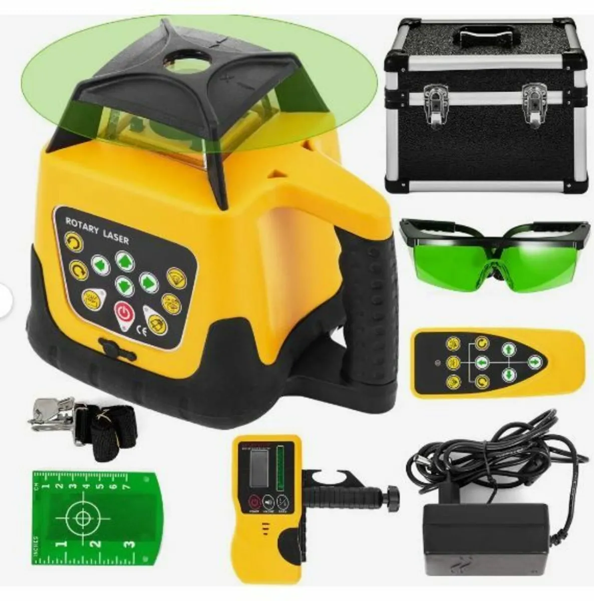 Rotary Laser Level Green Beam 500m - Image 2