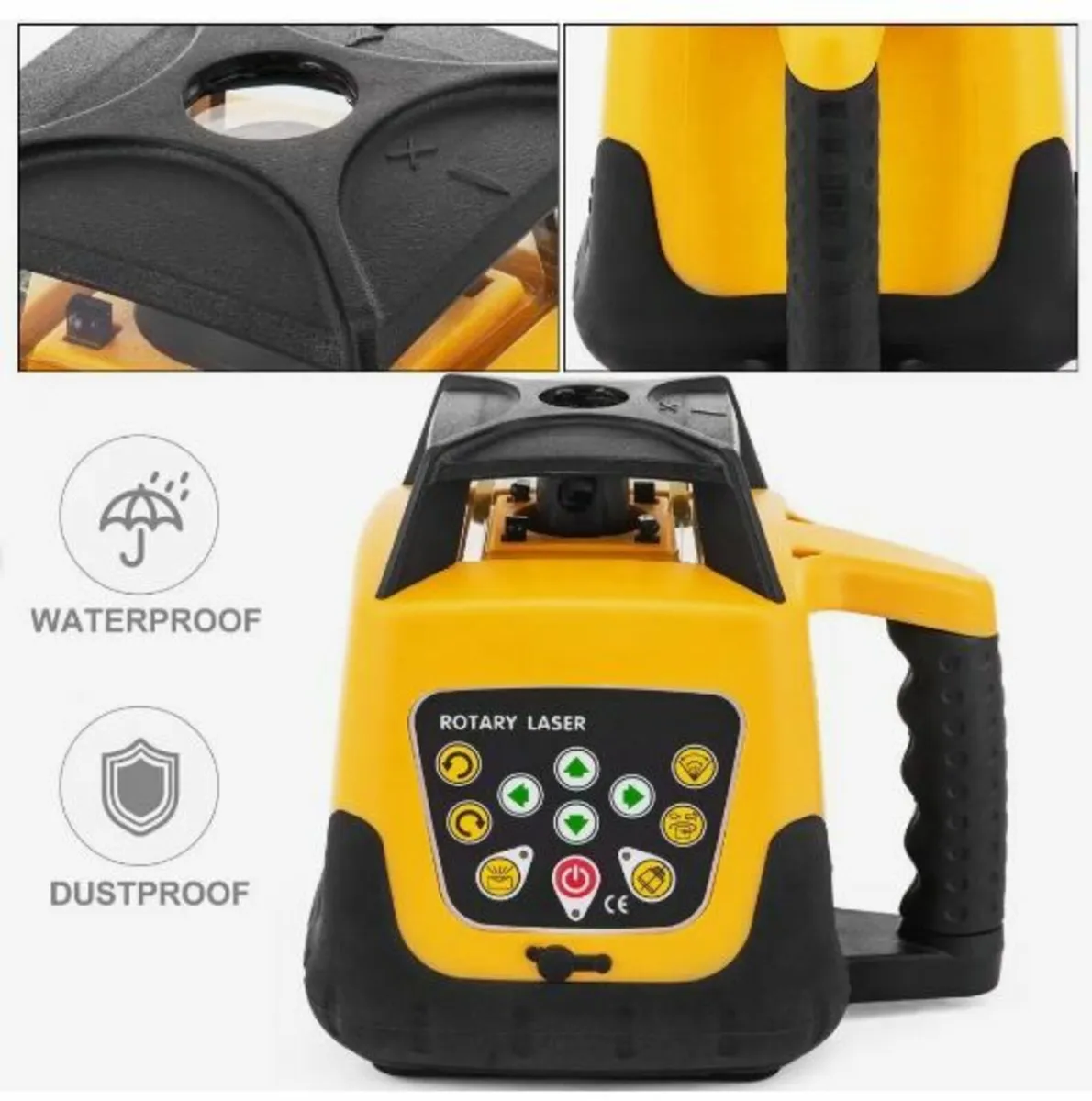 Rotary Laser Level Green Beam 500m - Image 3