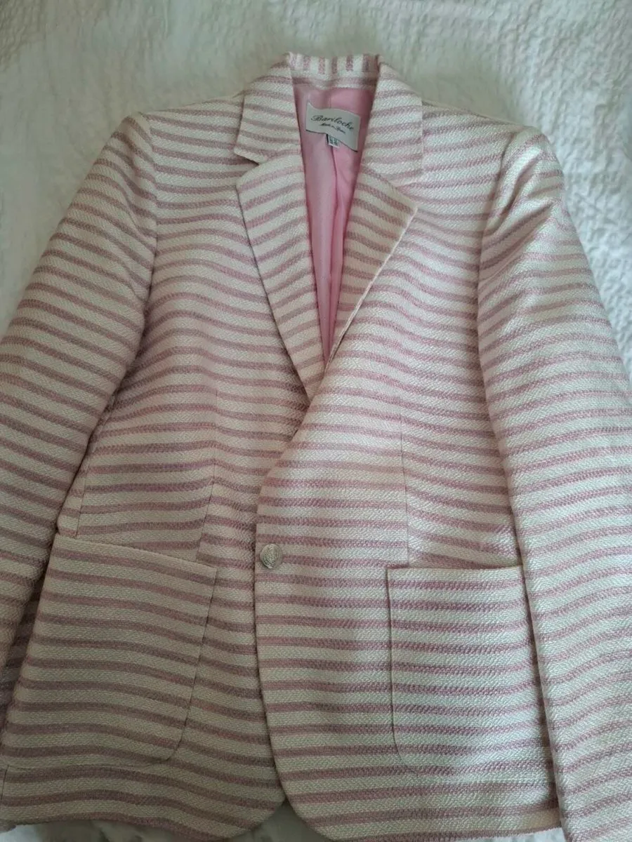 Pink and white jacket - Image 1