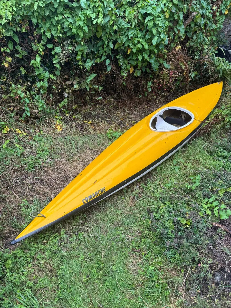 Kayak with paddle - Image 1