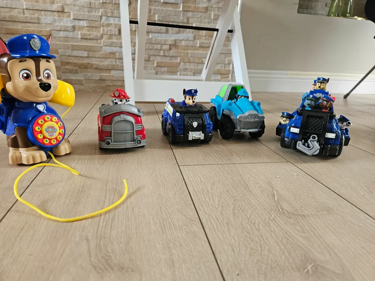 Paw patrol toy bundle for toddler - Image 1