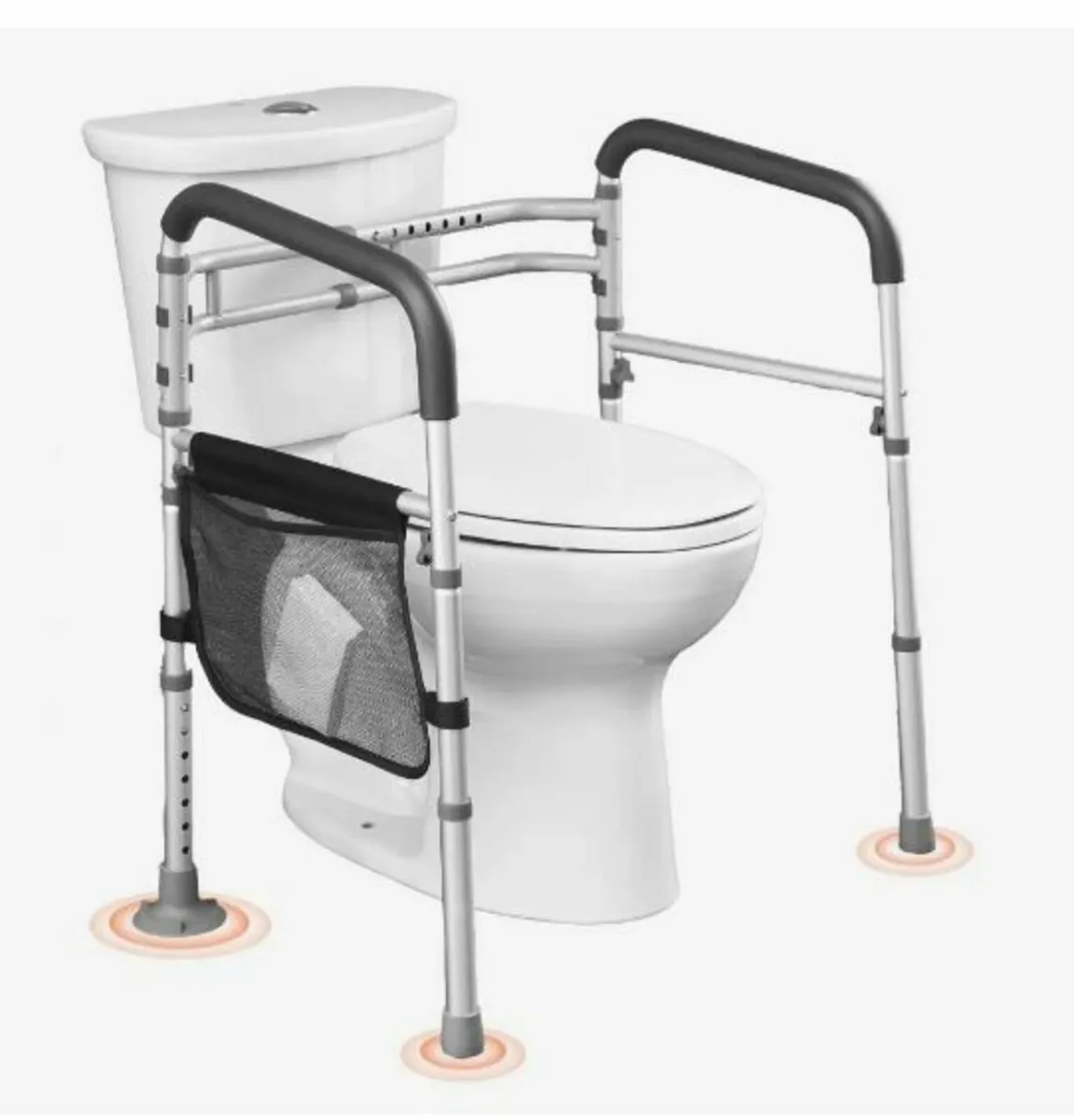 Foldable Toilet Safety Rail Toilet Rail - Image 1