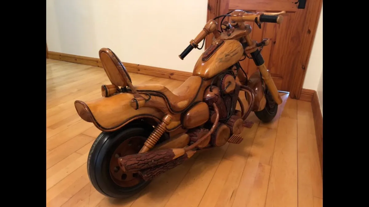 Wooden Motorbike - Image 1