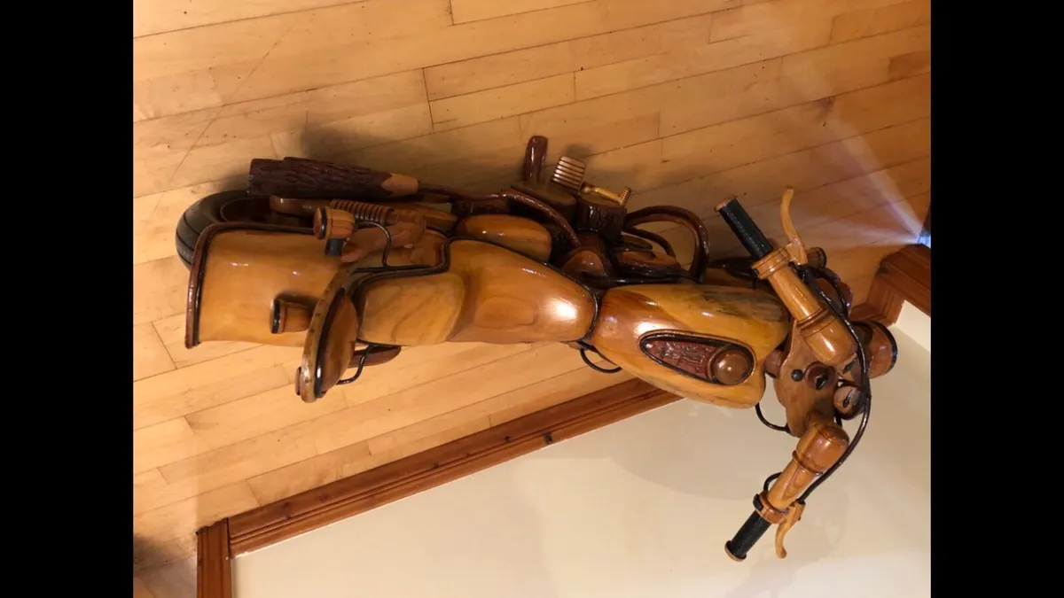 Wooden Motorbike - Image 2