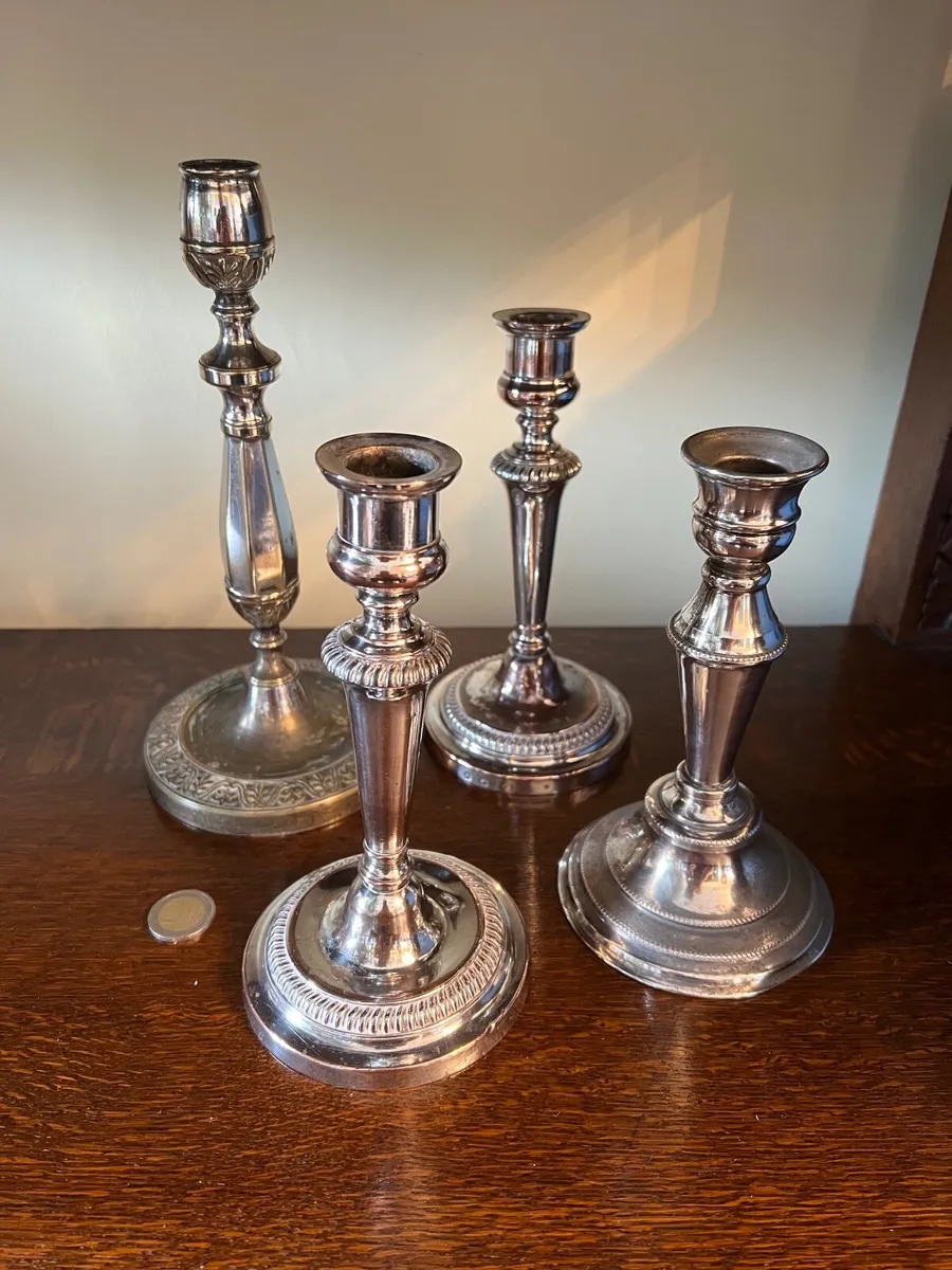 Set of Candle Holders – Mixed & Matched - Image 1