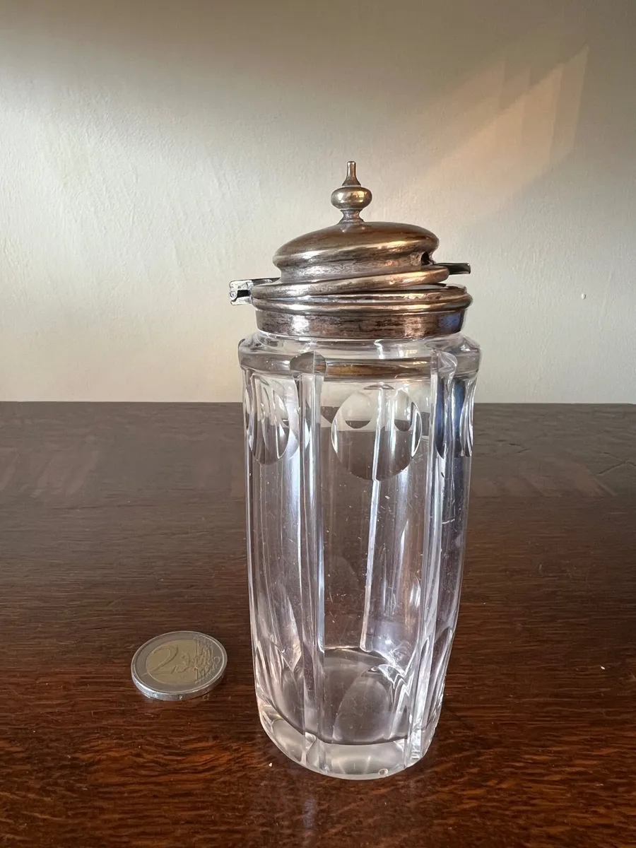 Small Glass Jar / Pot – 12 cm - Image 1