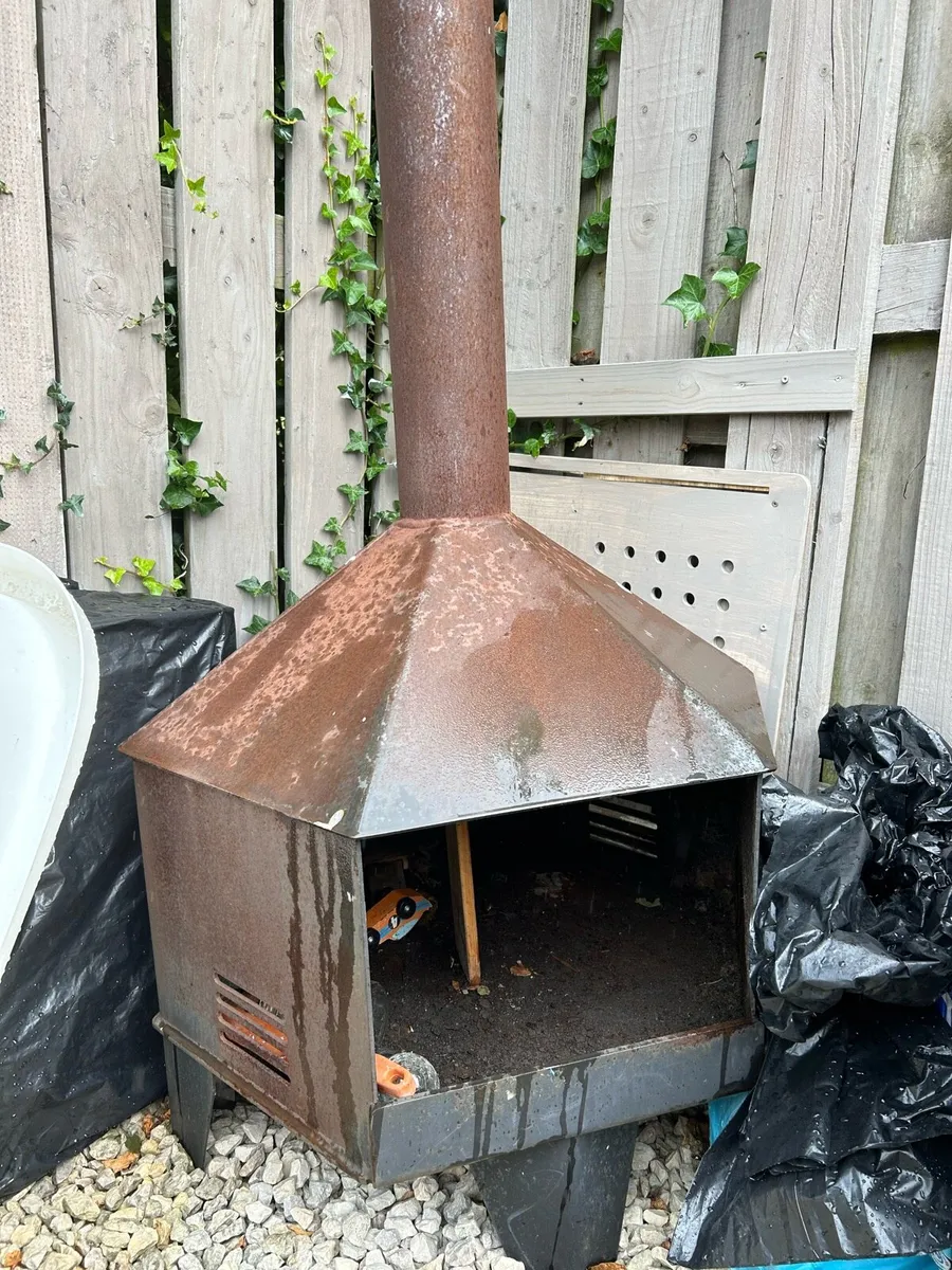 Hex fire pit