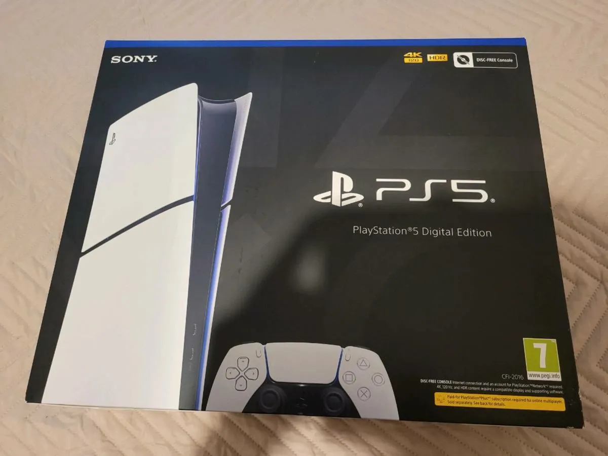 Ps5 1tb slim mint same as new - Image 1
